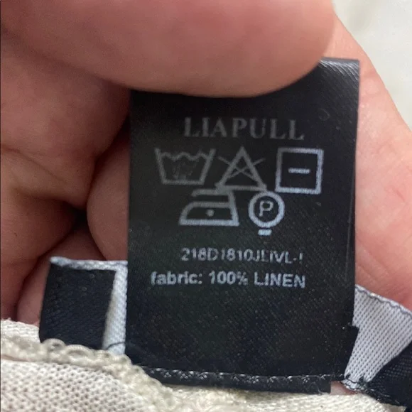 Avant Toi Silver Graphic Long Sleeve Blouse BBB - Picture 8 of 8